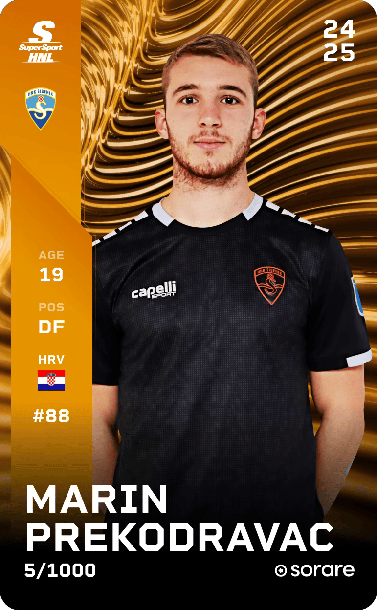 Marin Prekodravac 2024-25 • Limited 5/1000