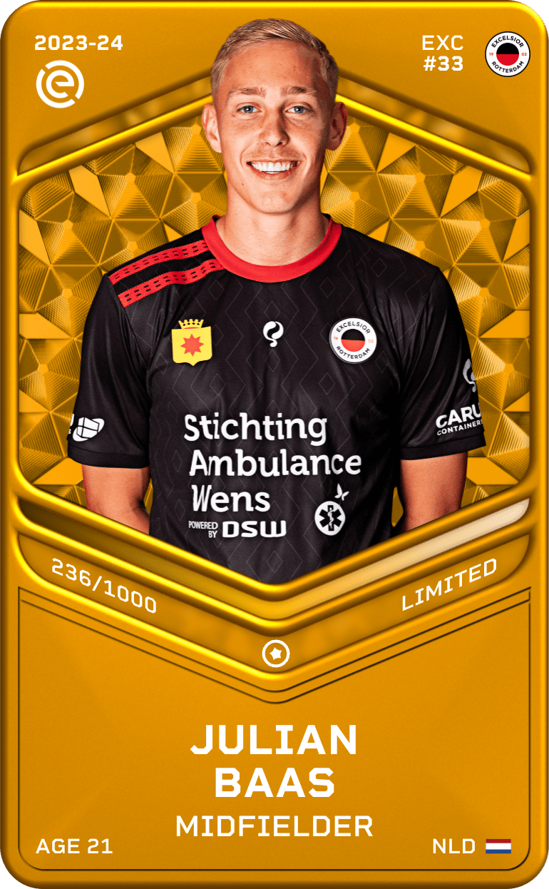 Julian Baas 2023-24 • Limited 236/1000