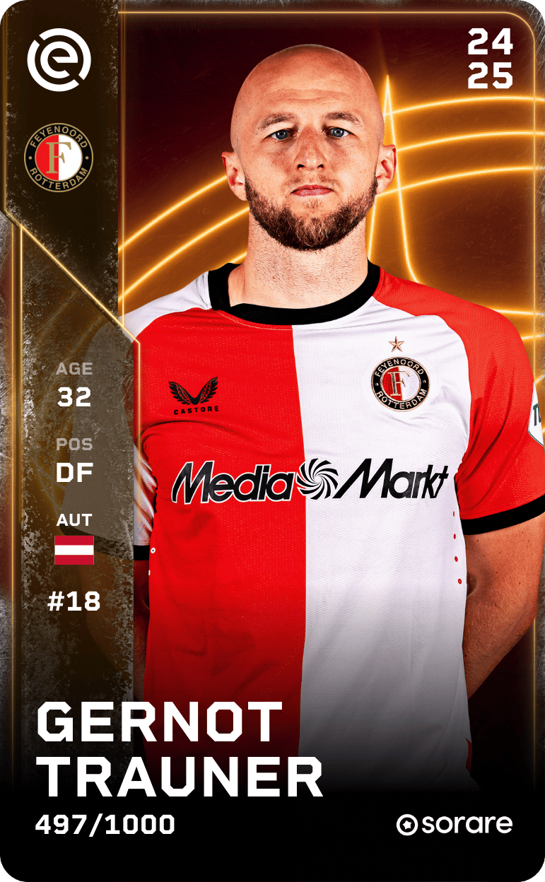Gernot Trauner 2024-25 • Limited 497/1000