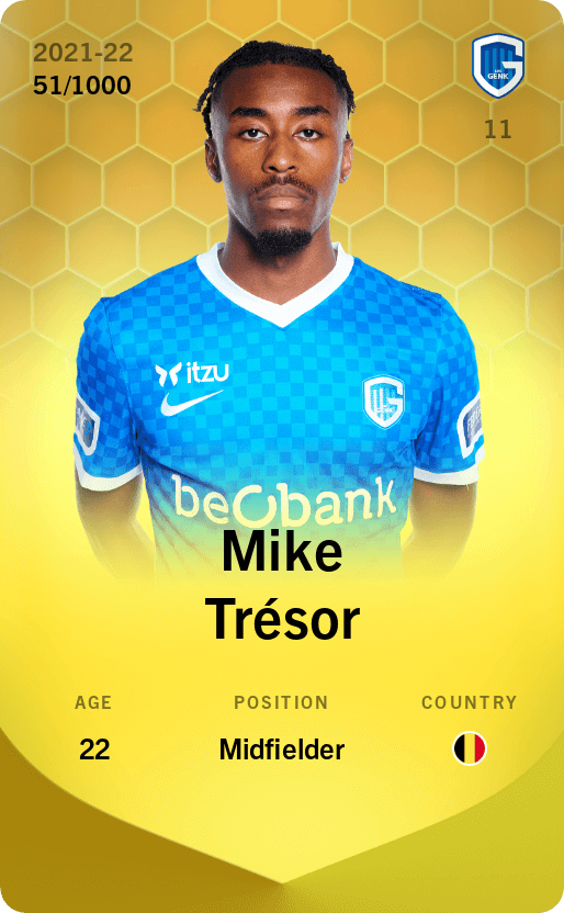 Mike Trésor 2021-22 • Limited 51/1000
