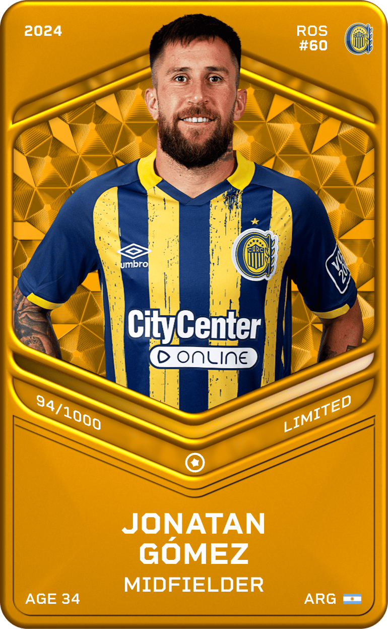 Jonatan Gómez 2024-25 • Limited 94/1000