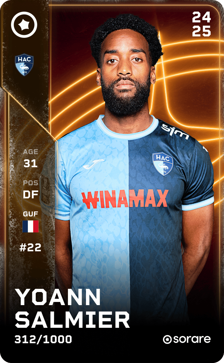 Yoann Salmier 2024-25 • Limited 312/1000