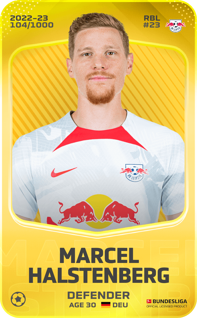 Marcel Halstenberg 2022-23 • Limited 104/1000