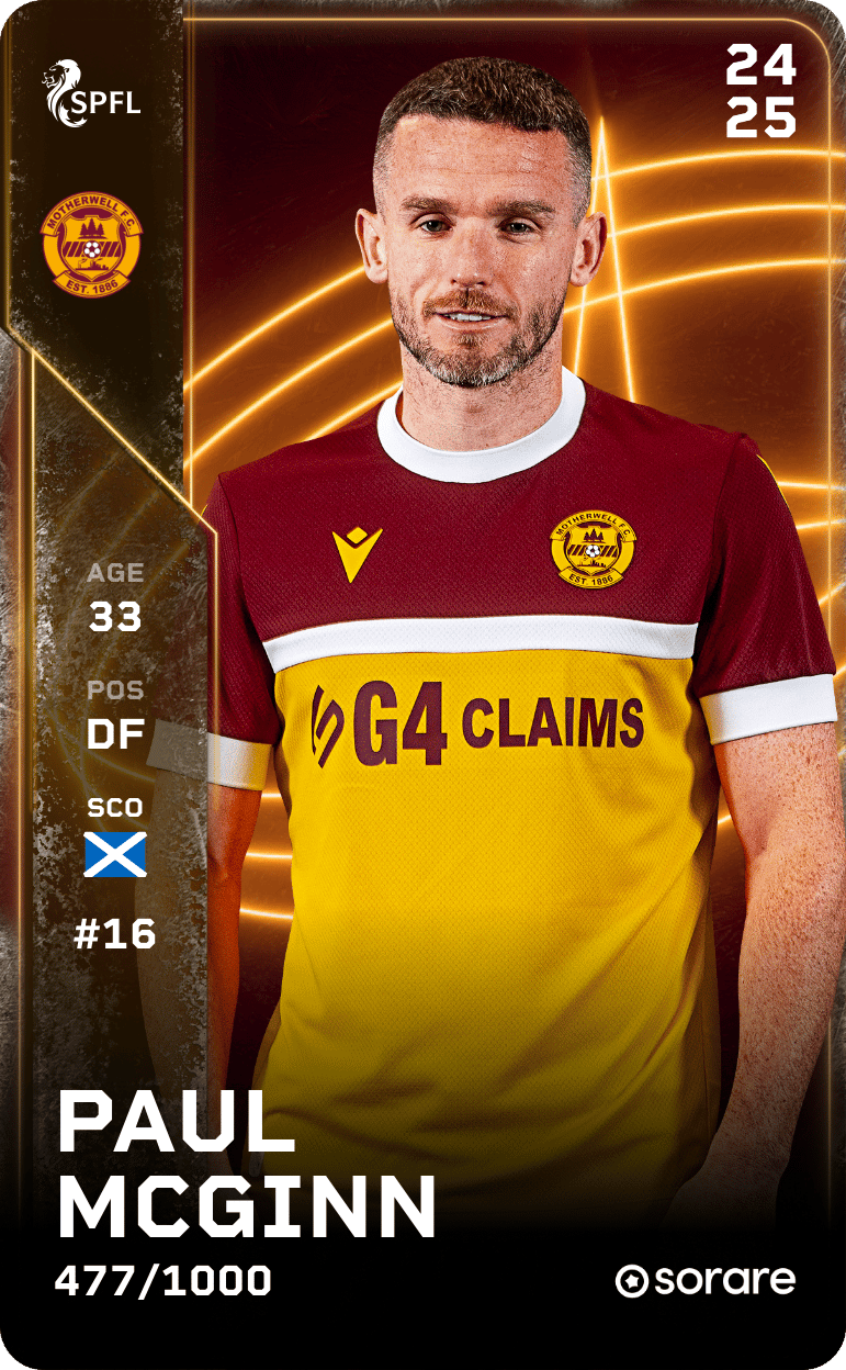 Paul McGinn 2024-25 • Limited 477/1000