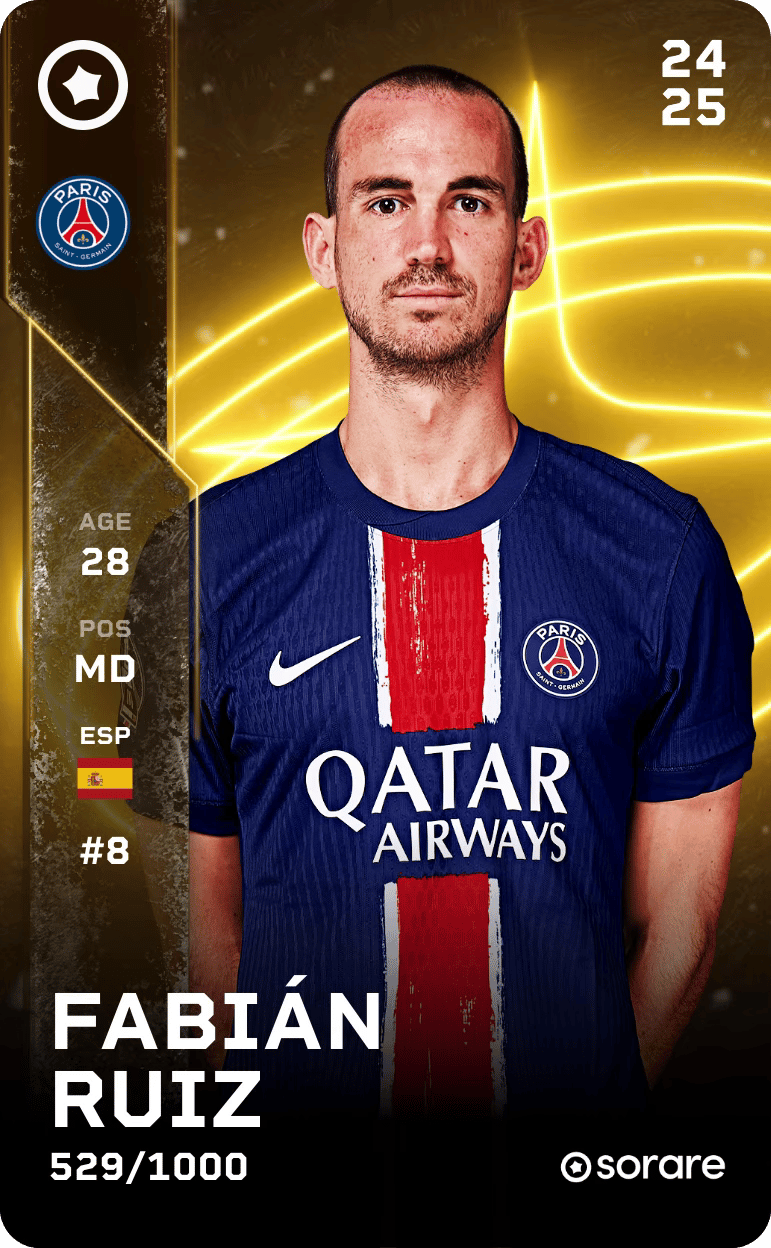 Fabián Ruiz 2024-25 • Limited 529/1000