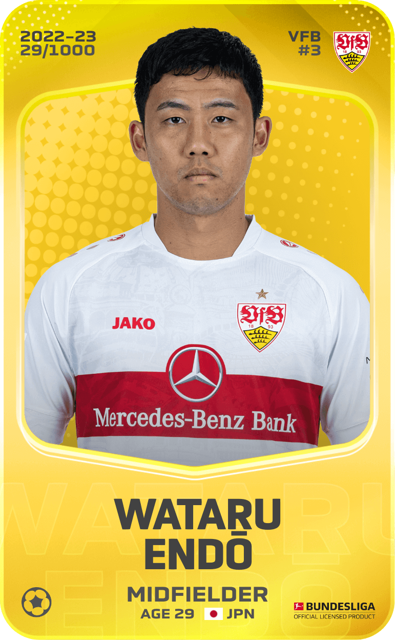 Wataru Endō 2022-23 • Limited 29/1000