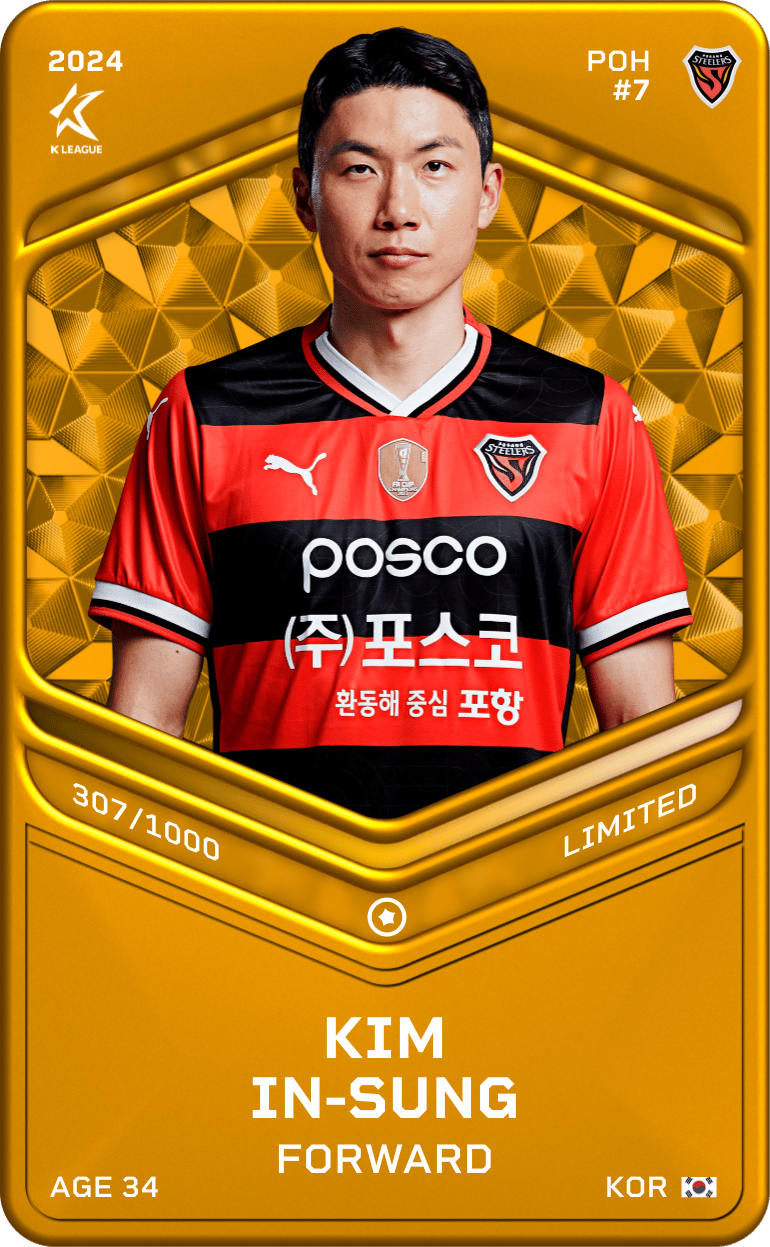 Kim In-Sung 2024-25 • Limited 307/1000