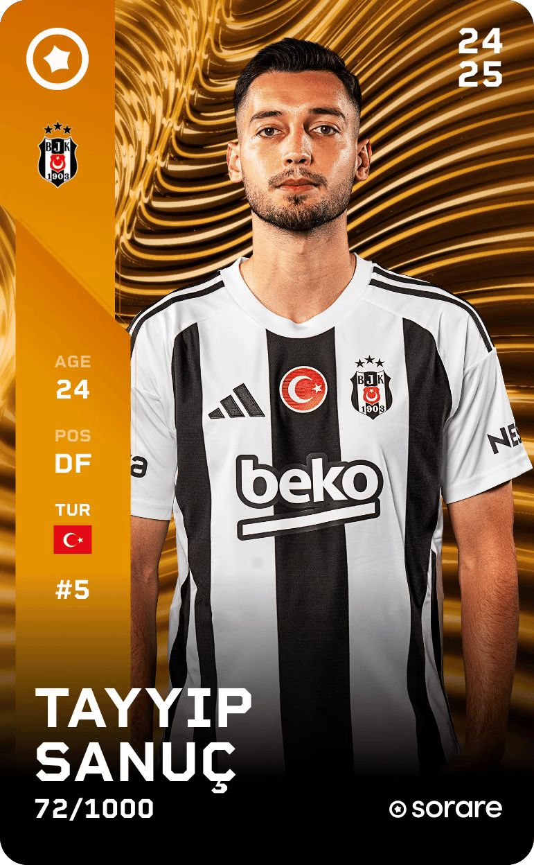 Tayyip Sanuç 2024-25 • Limited 72/1000