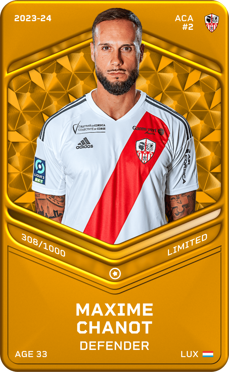 Maxime Chanot 2023-24 • Limited 308/1000