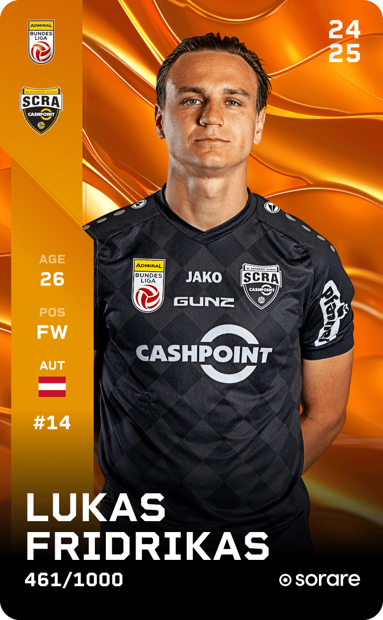 Lukas Fridrikas 2024-25 • Limited 461/1000