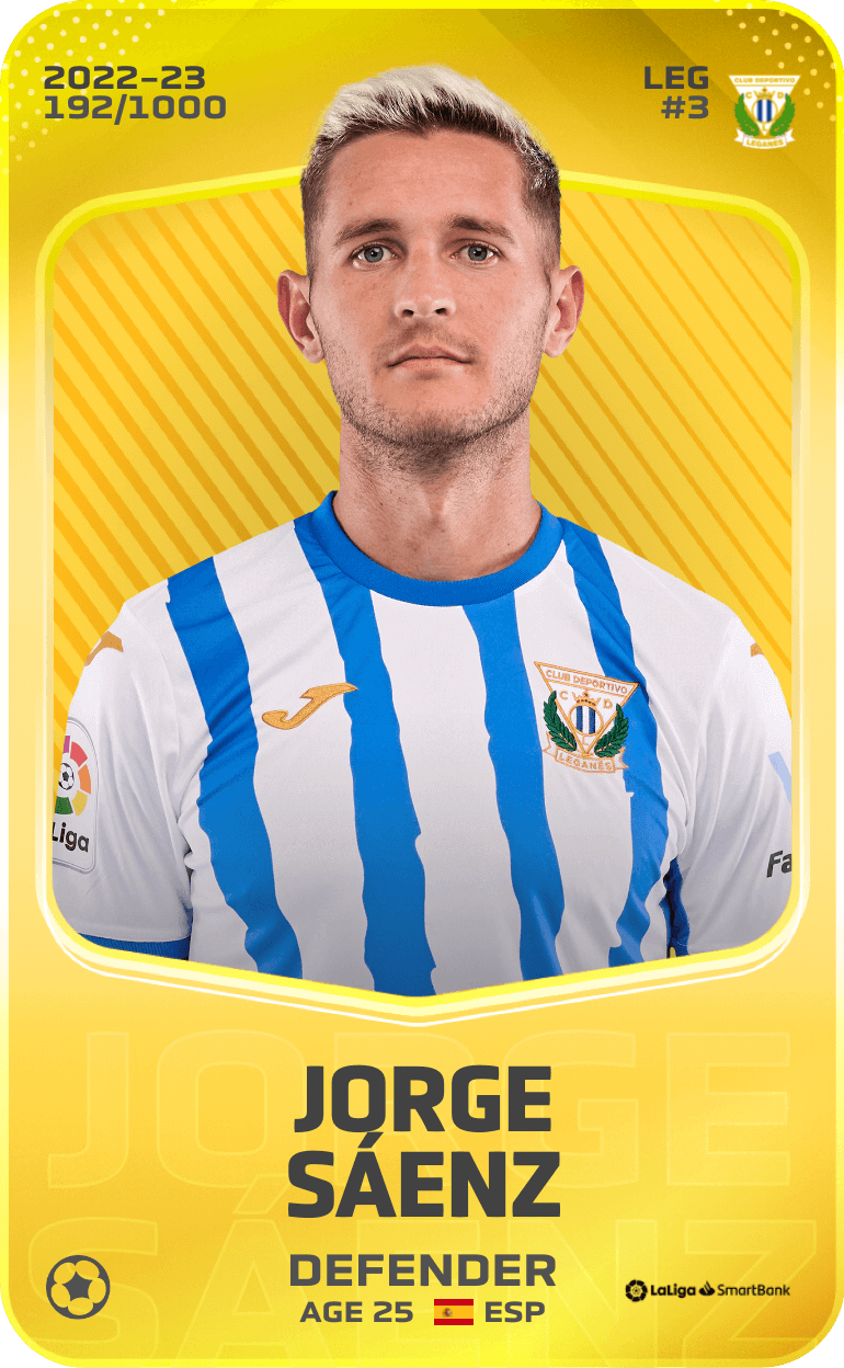 Jorge Sáenz 2022-23 • Limited 192/1000