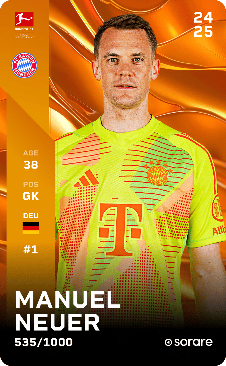 Manuel Neuer 2024-25 • Limited 535/1000