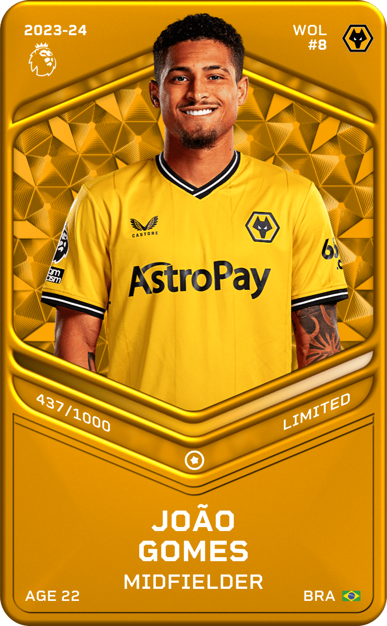 João Gomes 2023-24 • Limited 437/1000