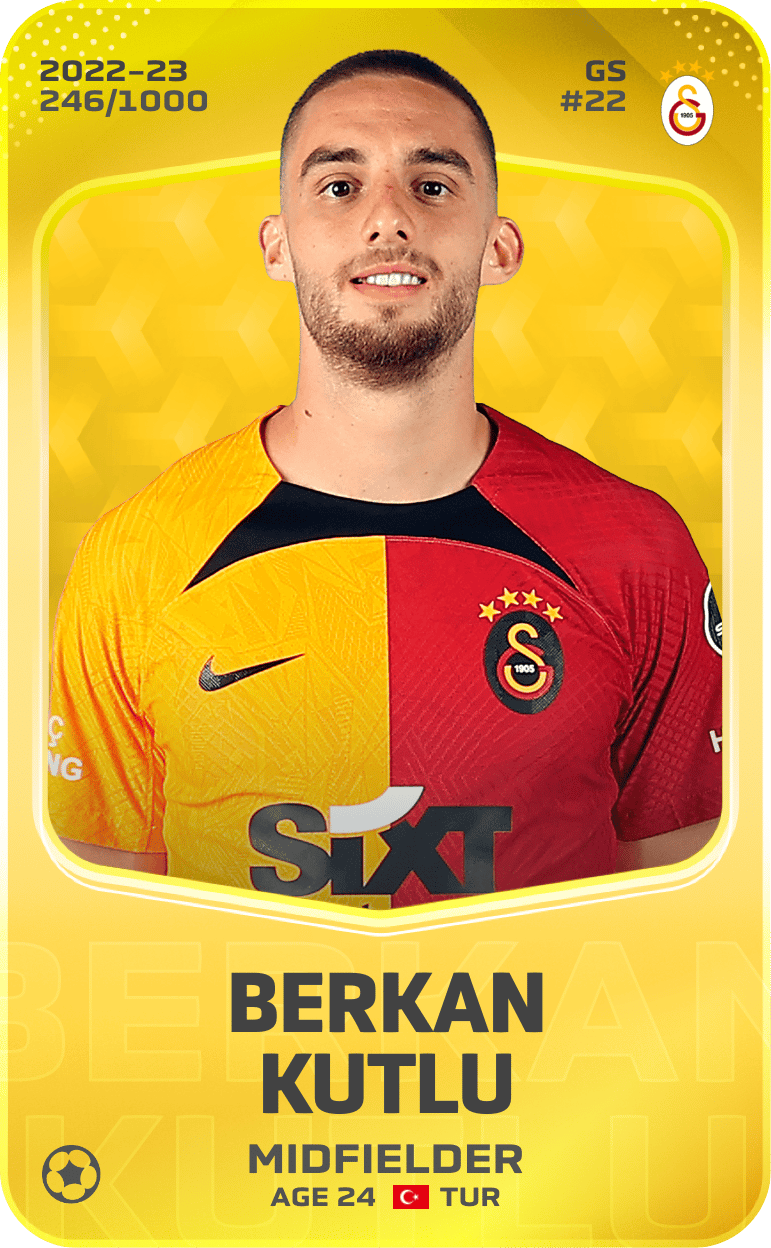 Berkan Kutlu 2022-23 • Limited 246/1000