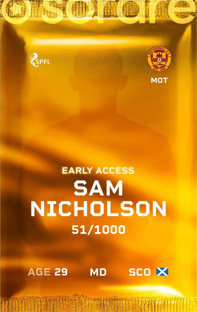 Sam Nicholson 2024-25 • Limited 51/1000