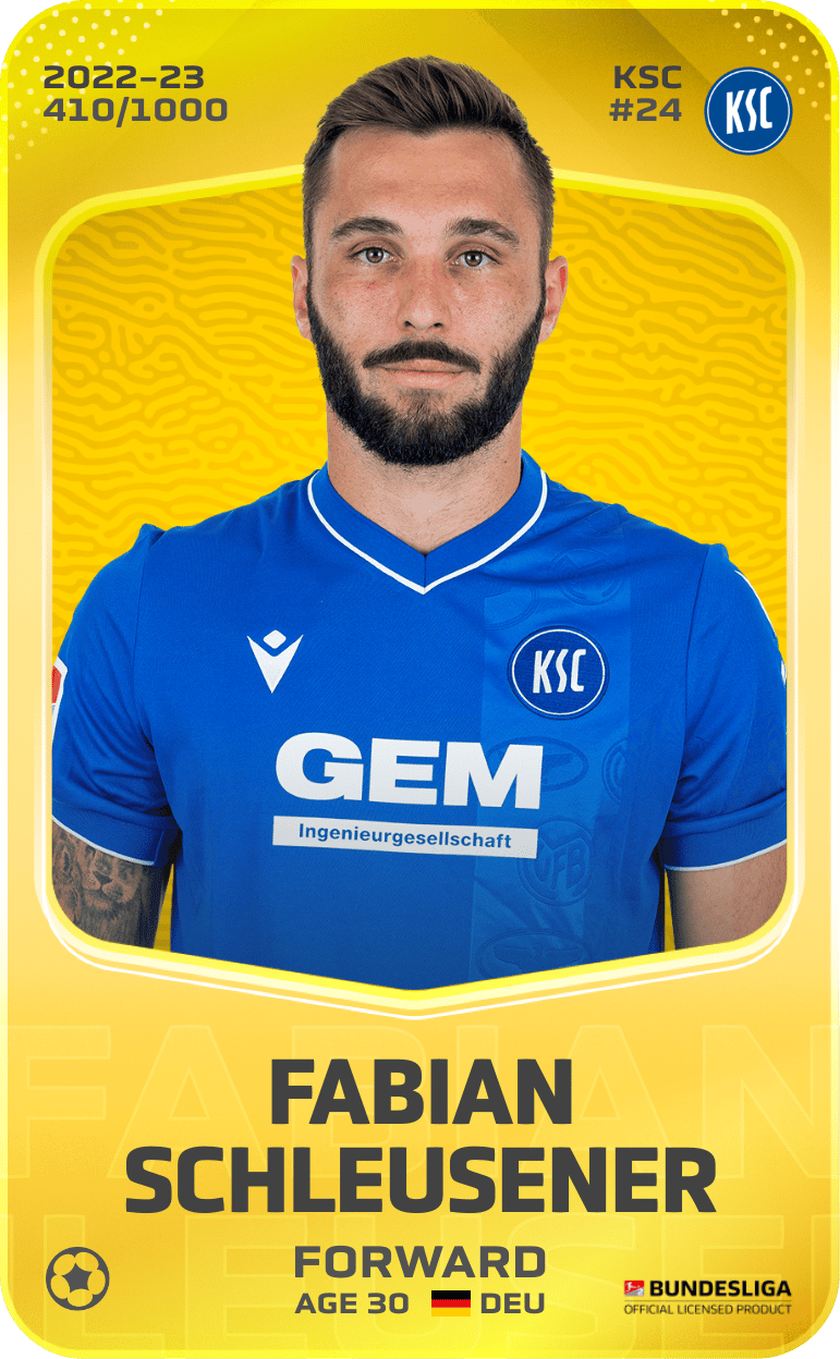 Fabian Schleusener 2022-23 • Limited 410/1000