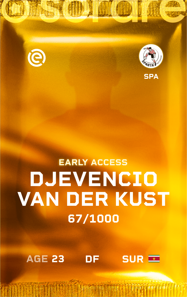 Djevencio van der Kust 2024-25 • Limited 67/1000