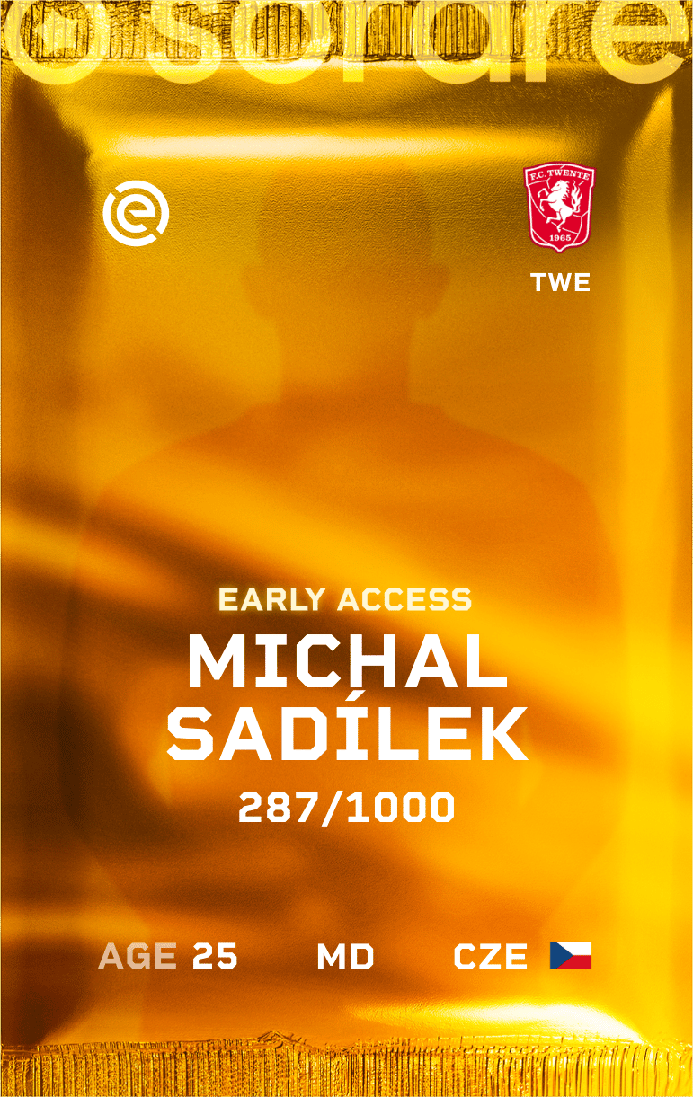 Michal Sadílek 2024-25 • Limited 287/1000