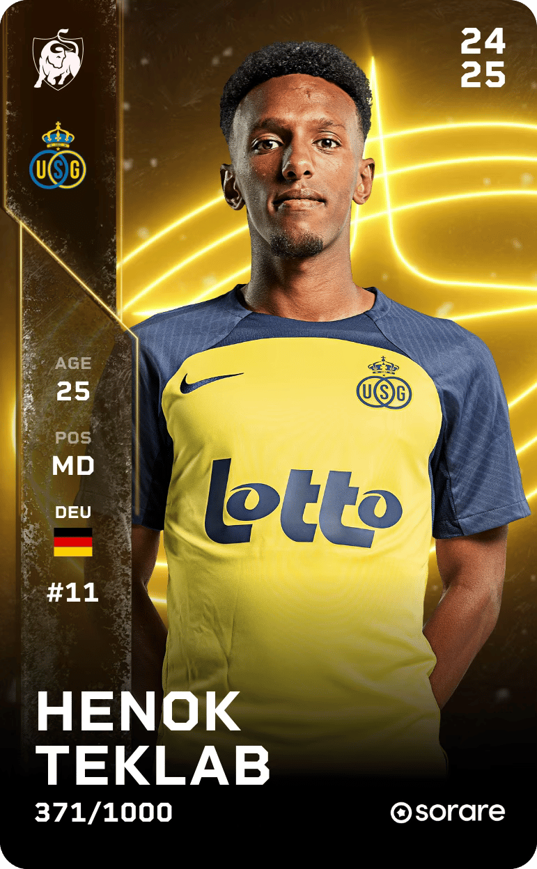 Henok Teklab 2024-25 • Limited 371/1000
