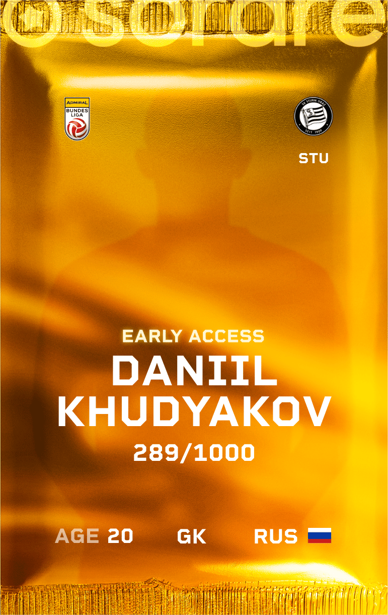 Daniil Khudyakov 2024-25 • Limited 289/1000