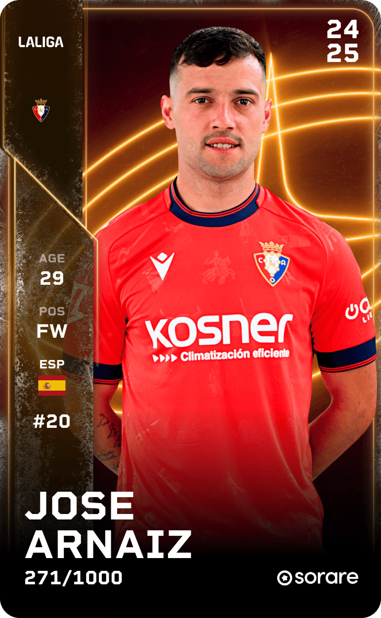Jose Arnaiz 2024-25 • Limited 271/1000