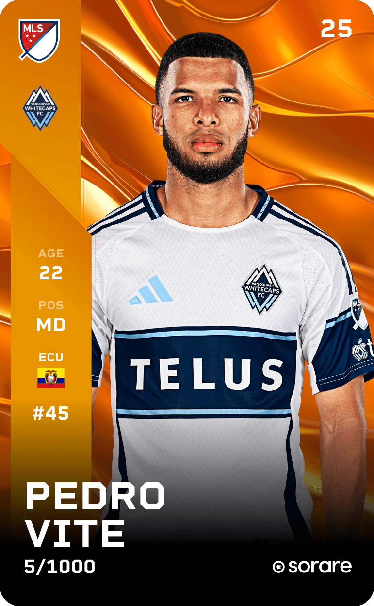 Pedro Vite 2025-26 • Limited 5/1000