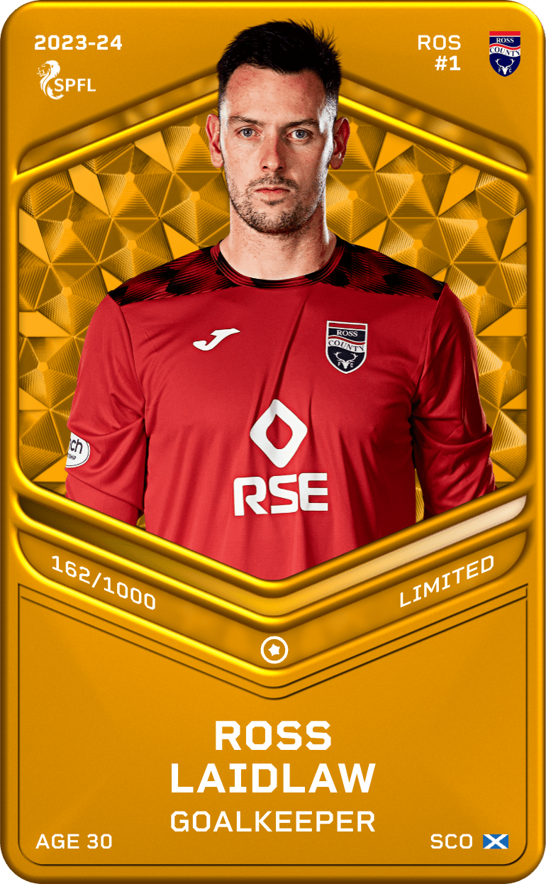 Ross Laidlaw 2023-24 • Limited 162/1000