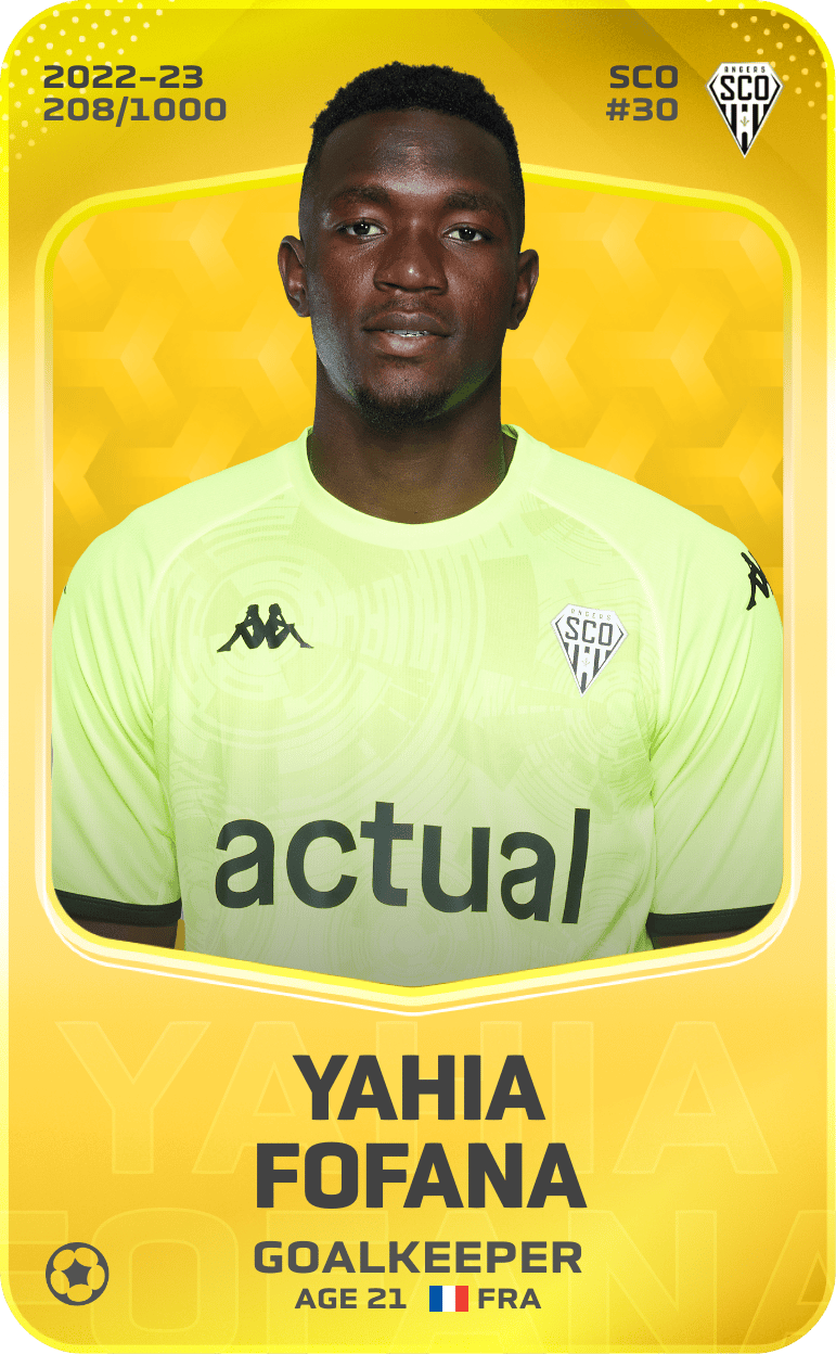 Yahia Fofana 2022-23 • Limited 208/1000