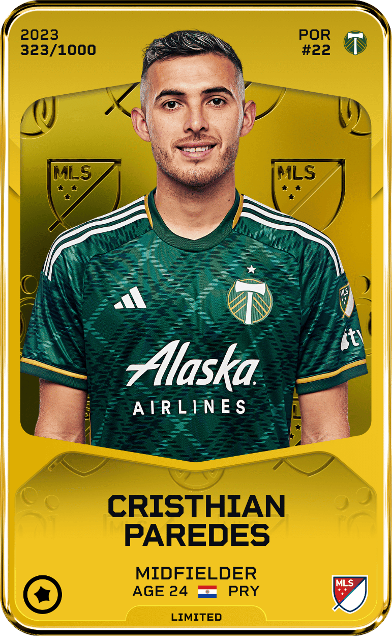 Cristhian Paredes 2023-24 • Limited 323/1000