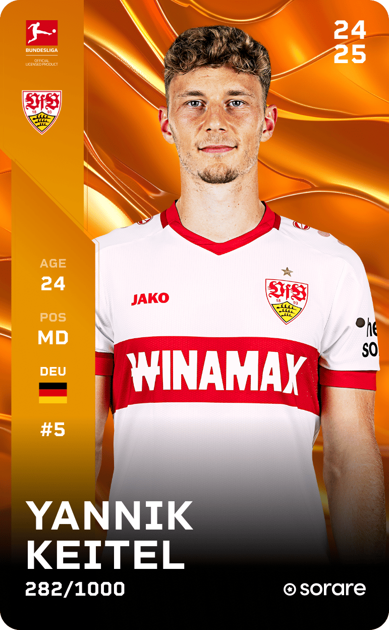 Yannik Keitel 2024-25 • Limited 282/1000