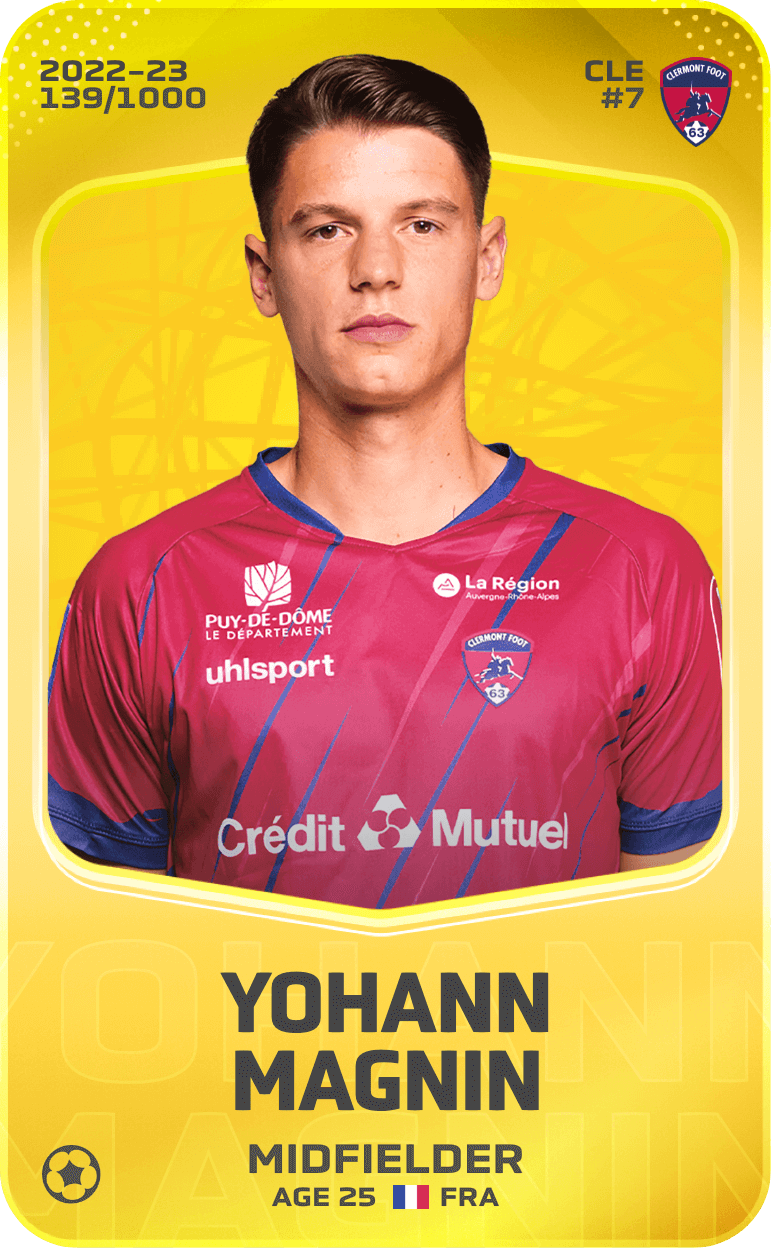 Yohann Magnin 2022-23 • Limited 139/1000