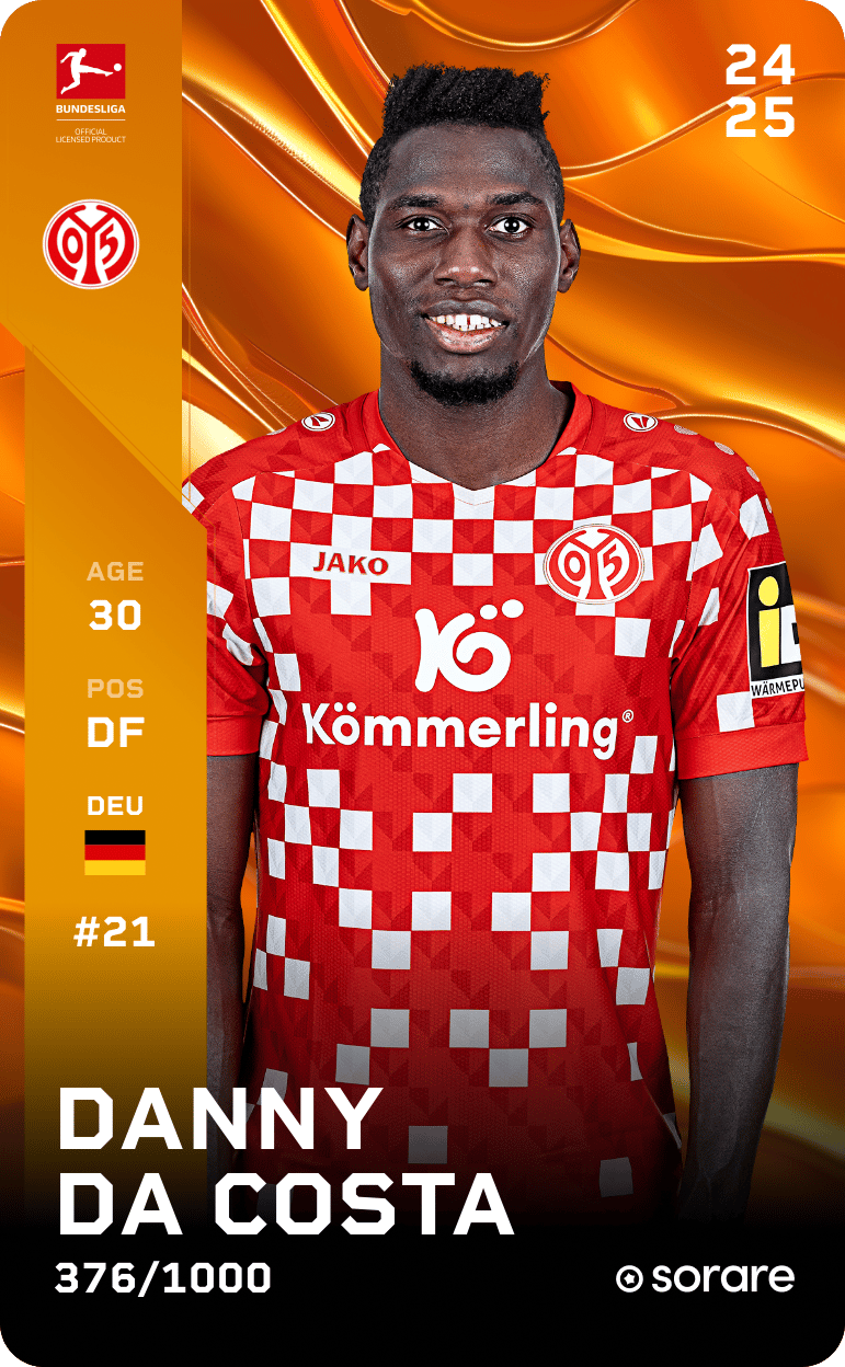 Danny da Costa 2024-25 • Limited 376/1000
