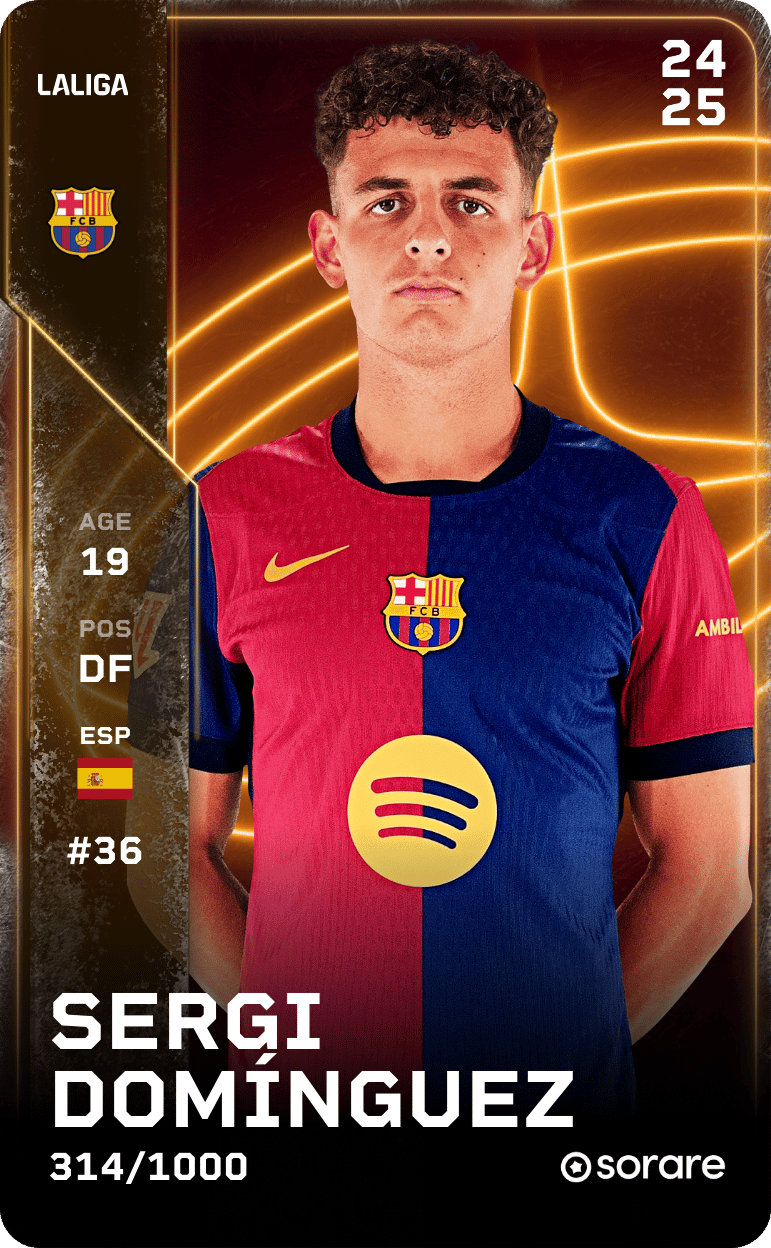 Sergi Domínguez 2024-25 • Limited 314/1000