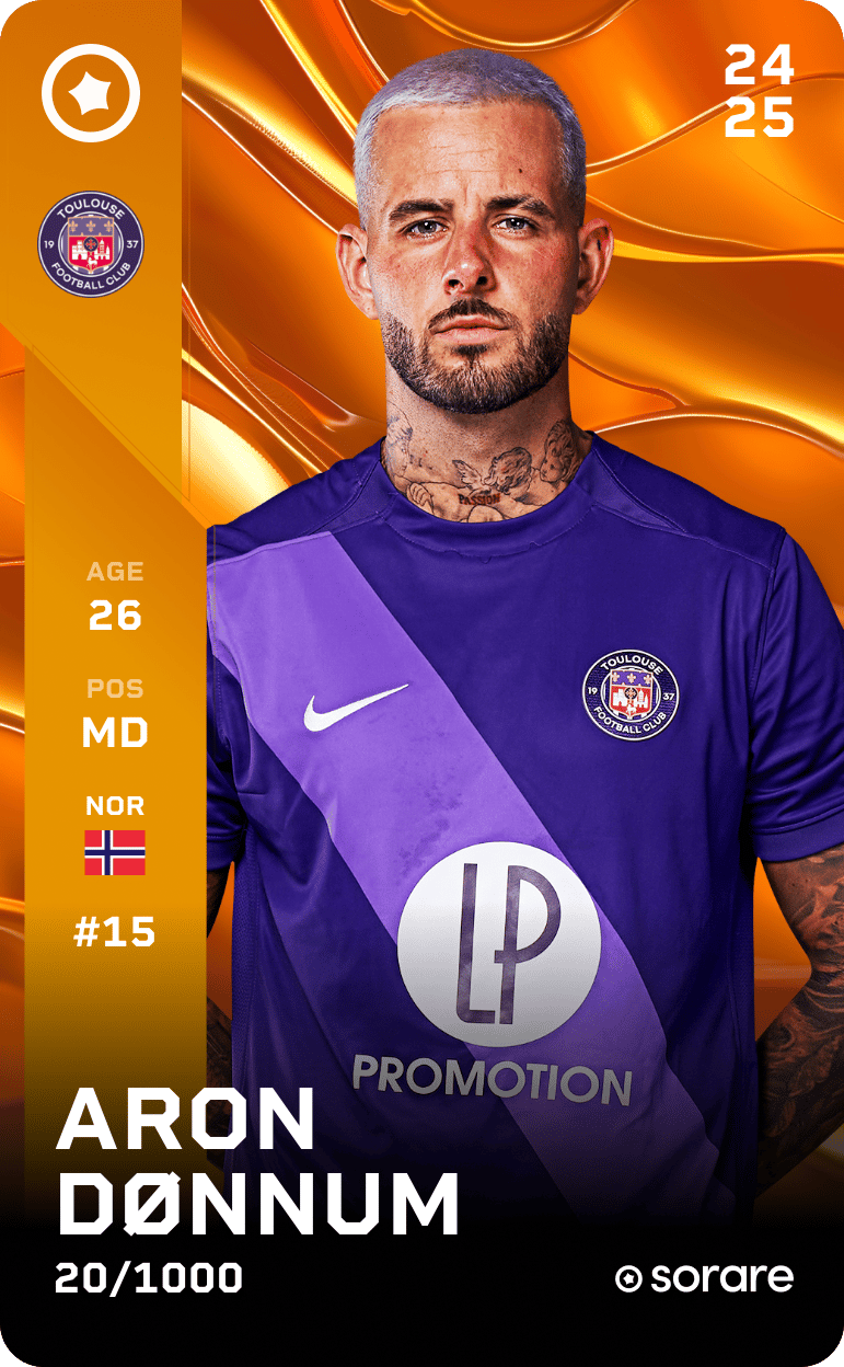 Aron Dønnum 2024-25 • Limited 20/1000