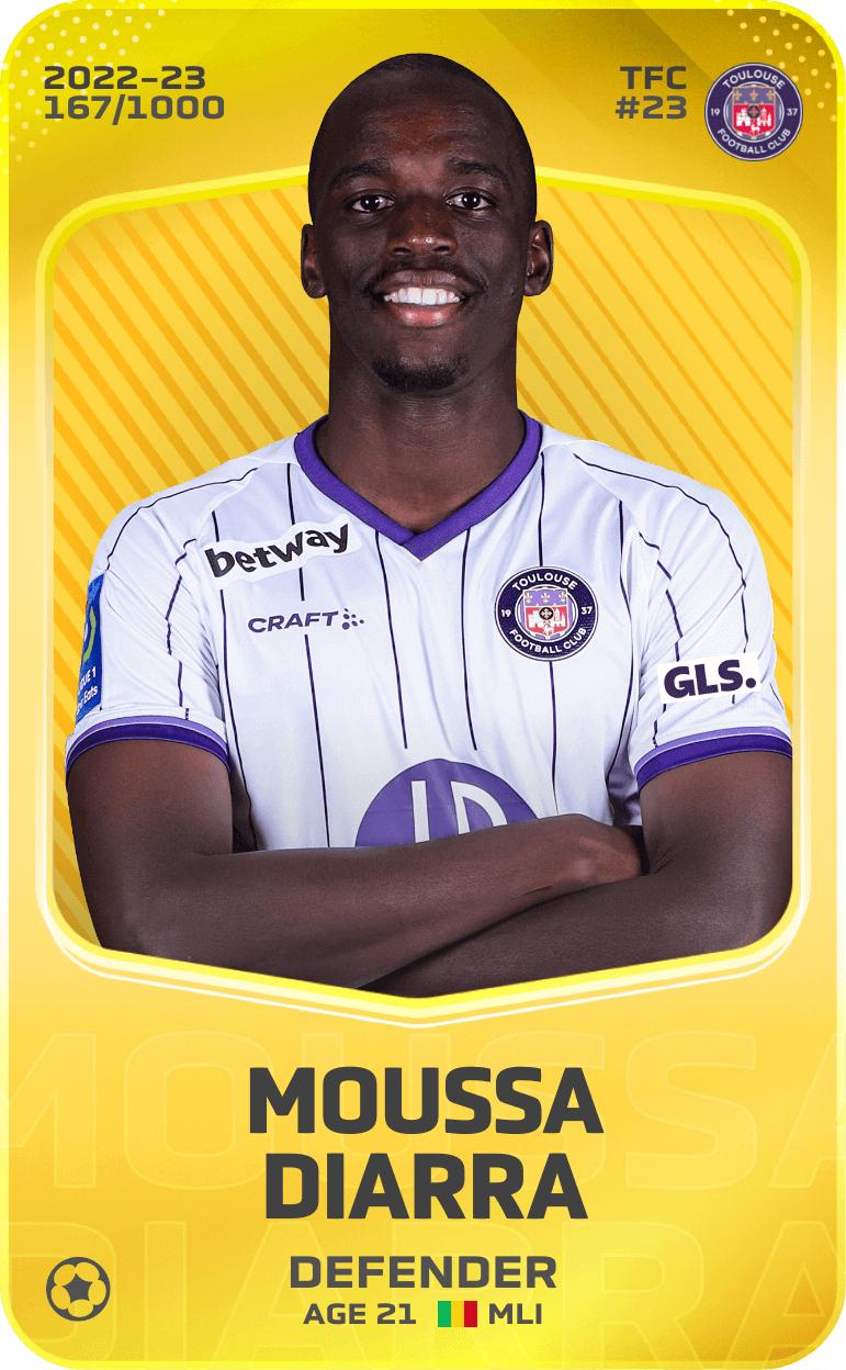 Moussa Diarra 2022-23 • Limited 167/1000