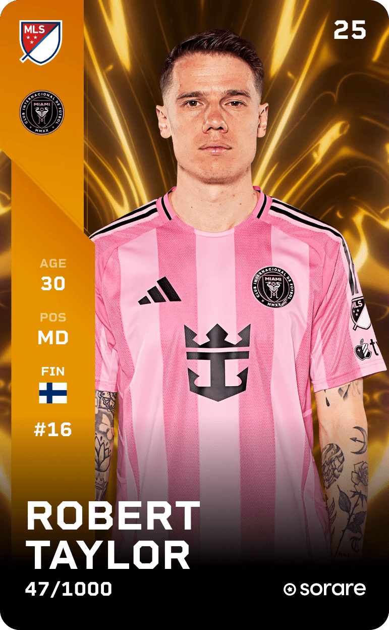 Robert Taylor 2025-26 • Limited 47/1000