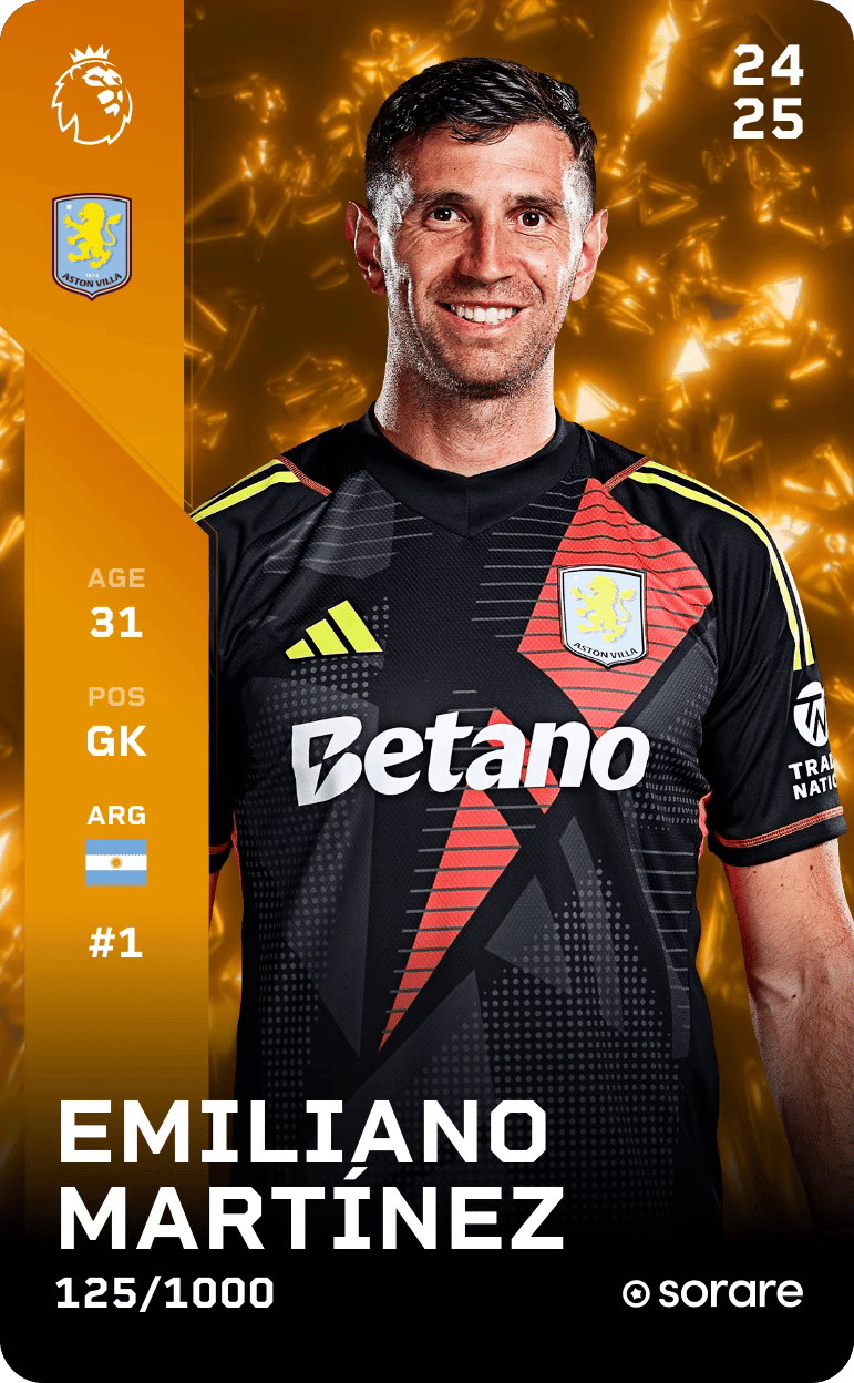 Emiliano Martínez 2024-25 • Limited 125/1000