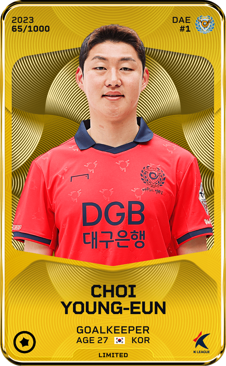 Choi Young-Eun 2023-24 • Limited 65/1000