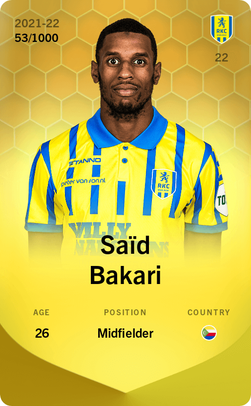 Saïd Bakari 2021-22 • Limited 53/1000