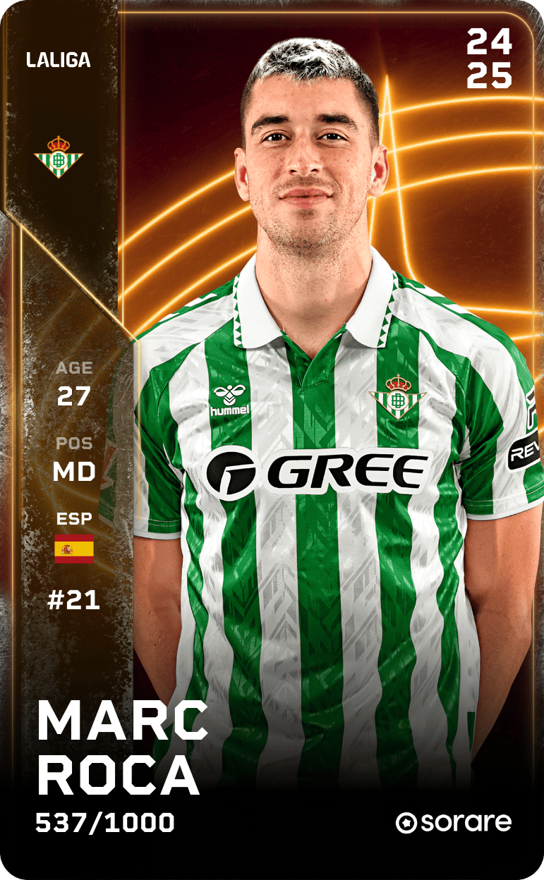 Marc Roca 2024-25 • Limited 537/1000
