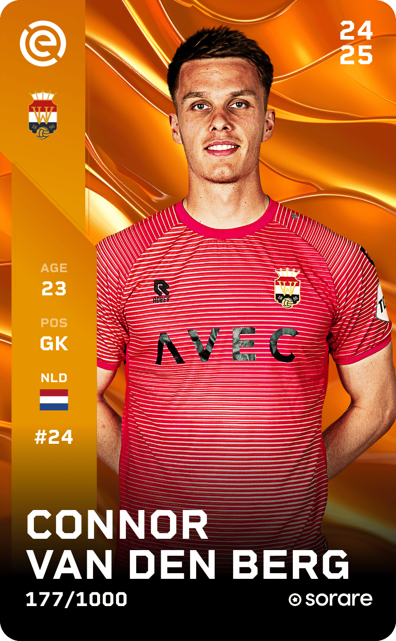 Connor van den Berg 2024-25 • Limited 177/1000