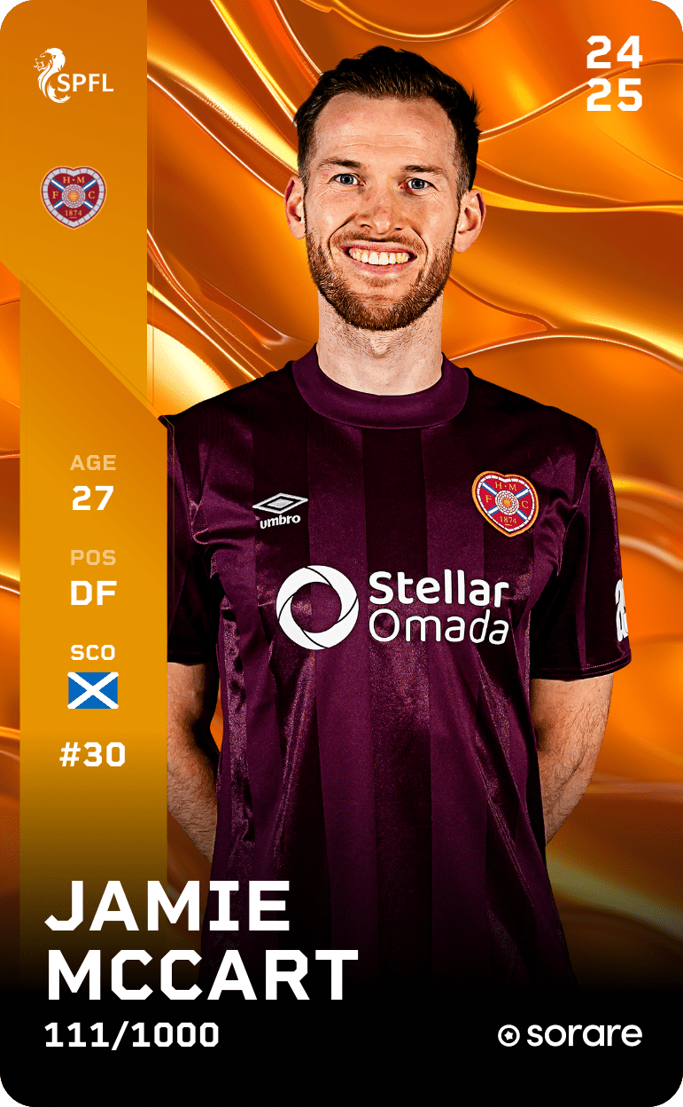 Jamie Mccart 2024-25 • Limited 111/1000