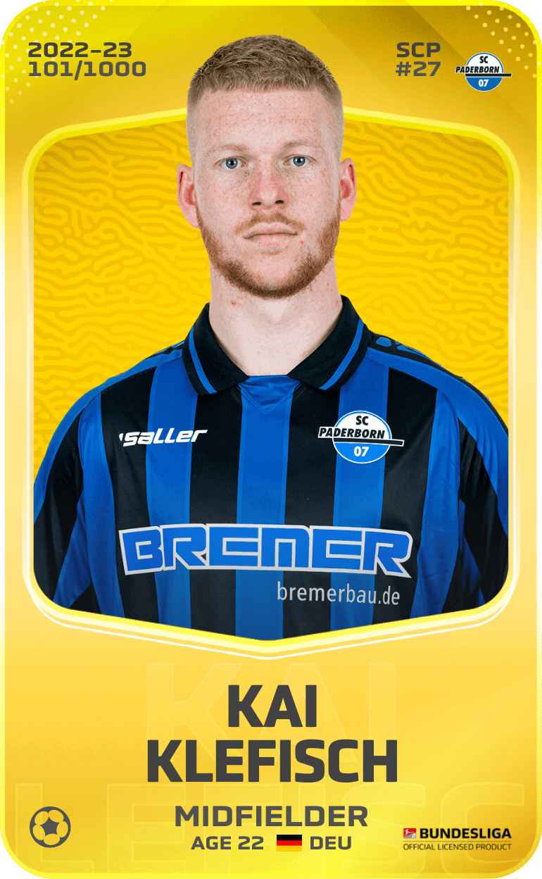 Kai Klefisch 2022-23 • Limited 101/1000