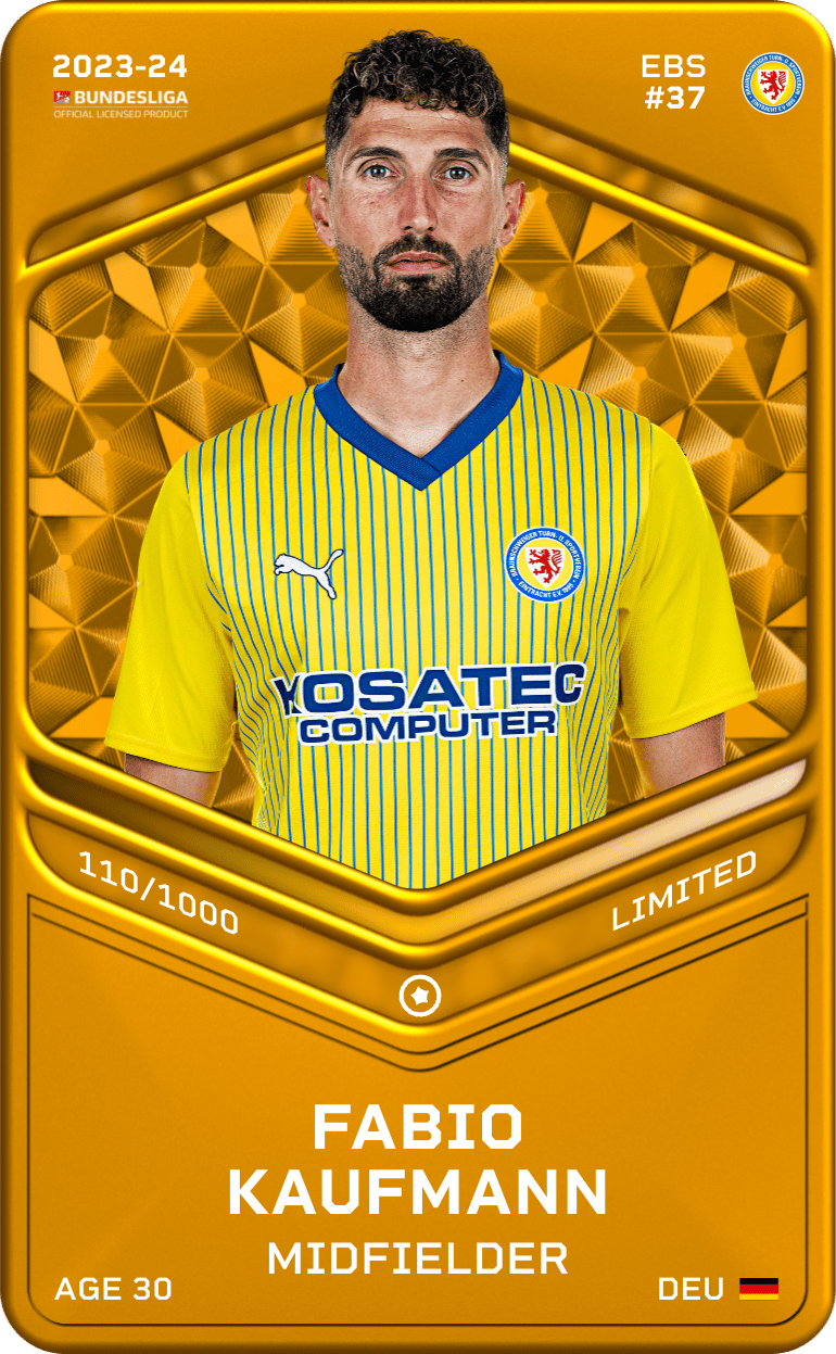 Fabio Kaufmann 2023-24 • Limited 110/1000
