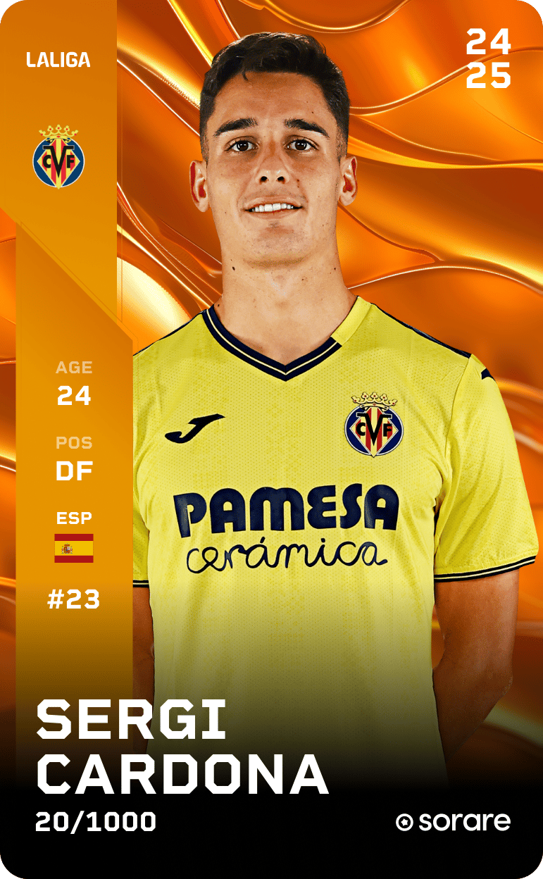 Sergi Cardona 2024-25 • Limited 20/1000