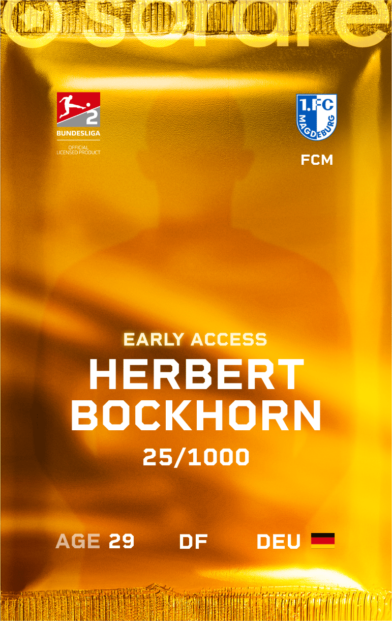 Herbert Bockhorn 2024-25 • Limited 25/1000