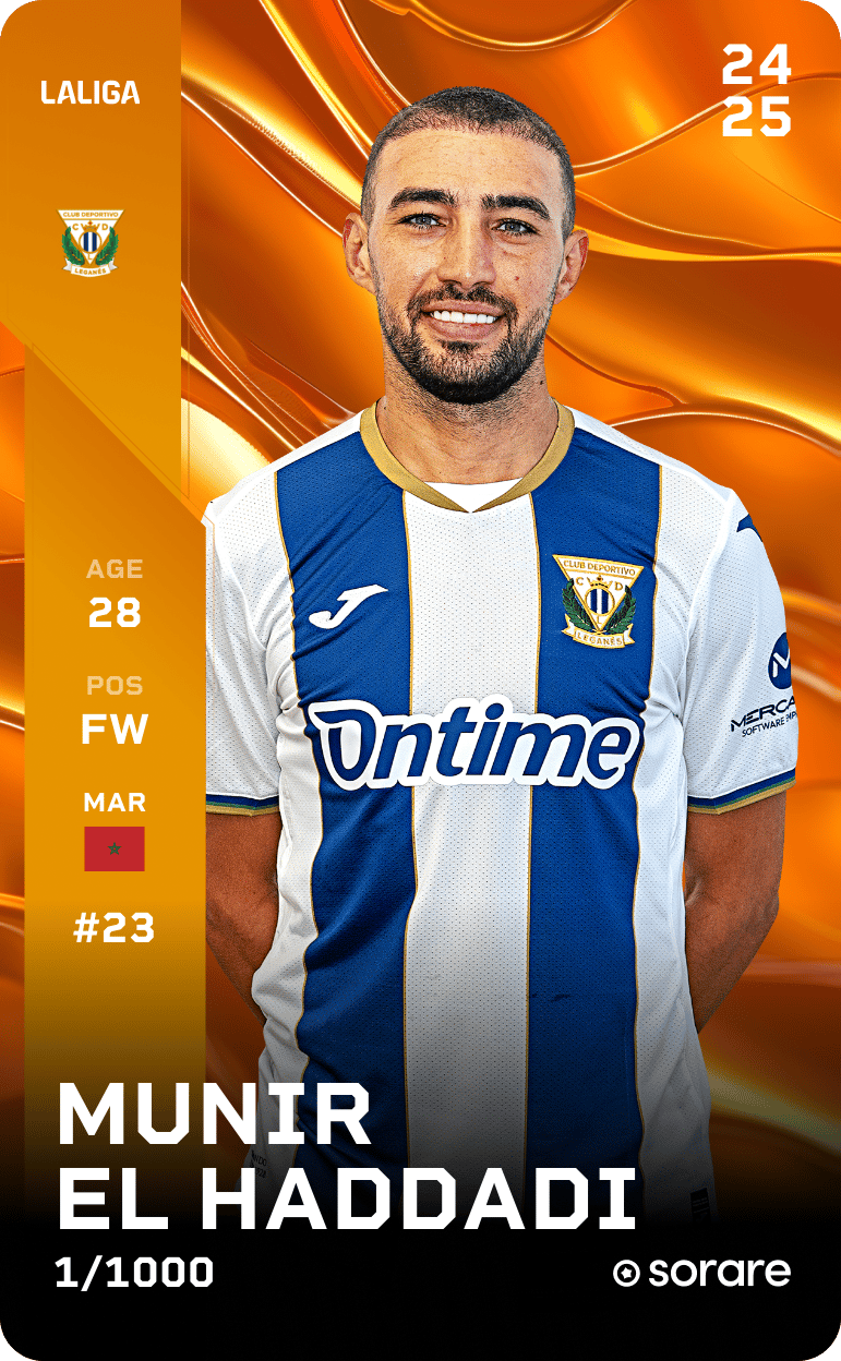 Munir El Haddadi 2024-25 • Limited 1/1000