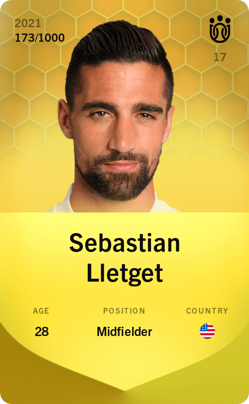 Sebastian Lletget 2021-22 • Limited 173/1000