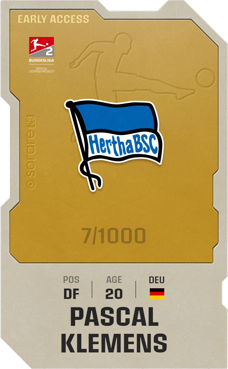 Pascal Klemens 2025-26 • Limited 7/1000