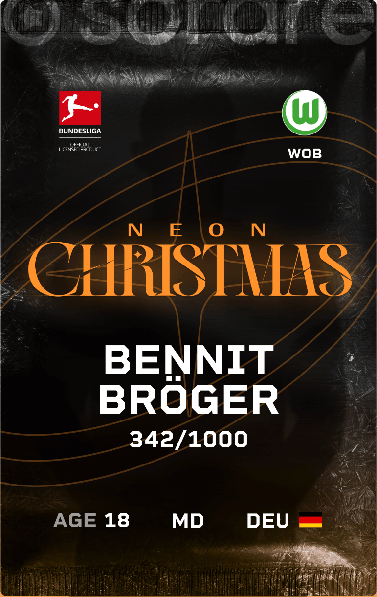 Bennit Bröger 2024-25 • Limited 342/1000